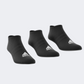 Adidas Thin And Light Unisex Training Sock Black/White