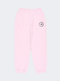 New Balance Sport French Terry Graphic Women Lifestyle Pant Mid Century Pink