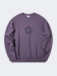 Erke Men Lifestyle Sweatshirt Starry Purple