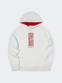 Erke Men Basketball Hoody Beige/Red