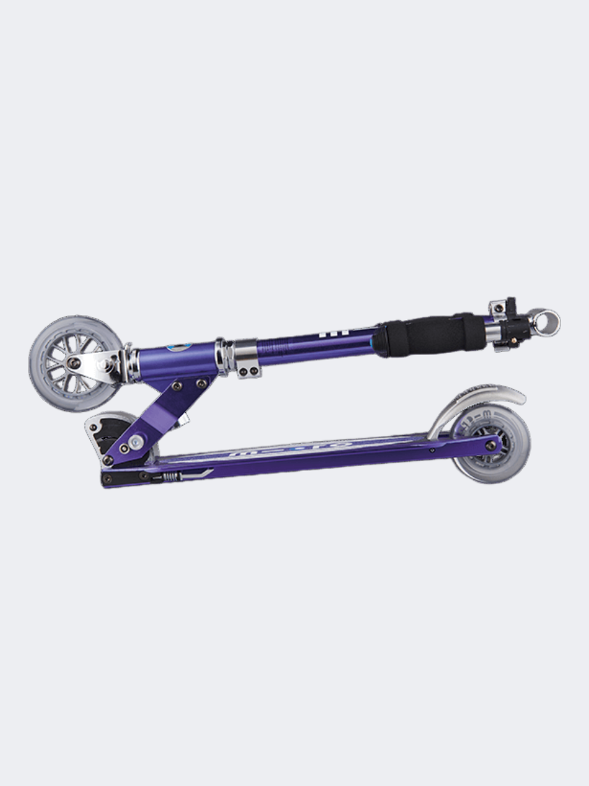 Micro Sprite Kids Skating Scooter Blue Stripe