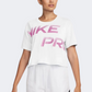Nike Pro Grx Women Training T-Shirt White/Violet