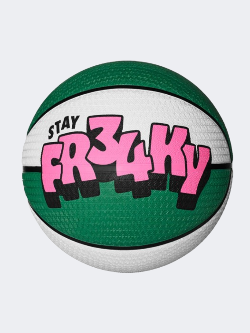 Nike Playground 8P 2 Giannis Antetokounmpo Unisex Basketball Ball Green/White/Pink