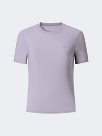 Erke Women Training T-Shirt Grey Purple