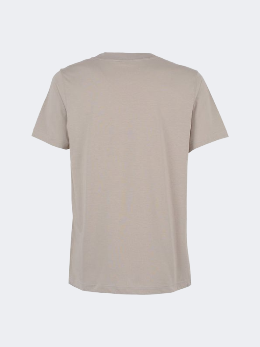 New Balance Essential Gradient Logo Men Lifestyle T-Shirt Arid Stone