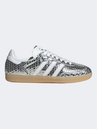 Adidas Samba Og Women Original Shoes Silver Metallic