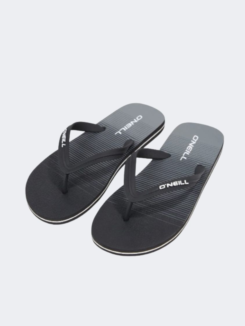 ONeill Profile Graphic Men Beach Sandals Black Gradient Panel