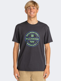 Billabong Rotor Fill Men Lifestyle T-Shirt Washed Black