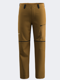 Salewa Puez Hemp Durastretch 2 In 1 Men Hiking Pant Beige Golden Brown