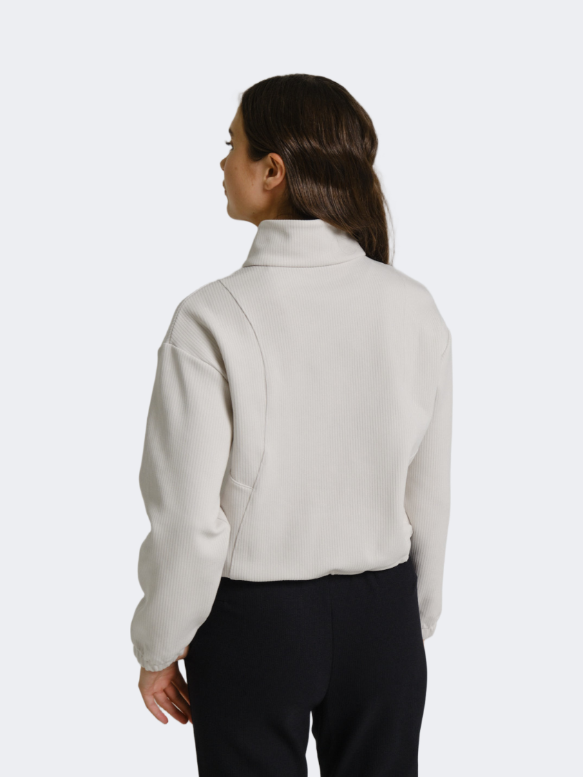 Anta Commute Women Training Long Sleeve Mist Grey