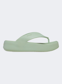 Crocs Getaway Platform Women Lifestyle Slide Plaster