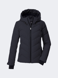 Killtec Ksw 31 Quilted Women Skiing Jacket Black Blue