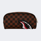 Spray Ground Awtooth Sharks In Paris Unisex Lifestyle Case Brown