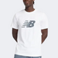 New Balance Graphic V Flying Men Lifestyle T-Shirt White