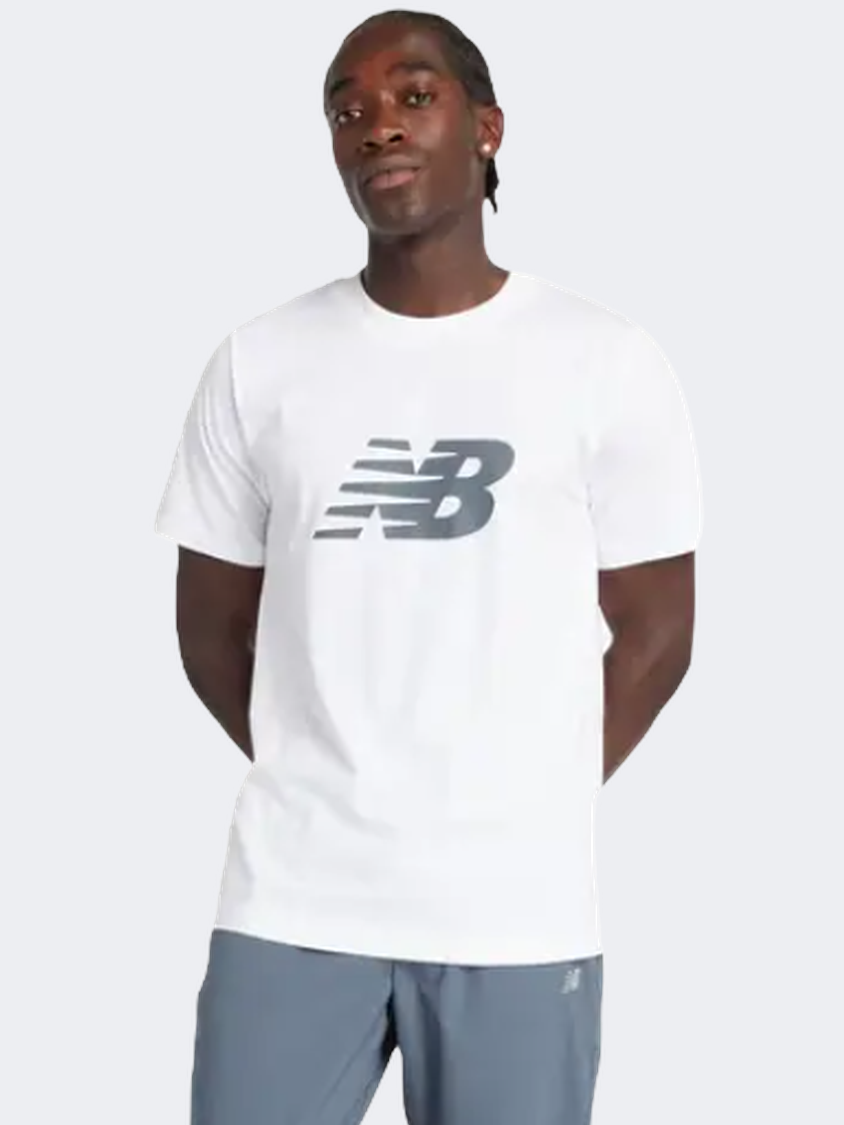 New Balance Graphic V Flying Men Lifestyle T-Shirt White