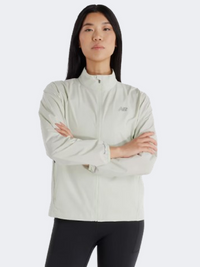New Balance Sports Essential Reflective Women Performanc Jacket Natural Mint