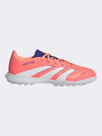 Adidas Predator League Turf Kids Football Shoes Cloud White/Orange