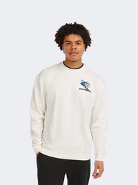 Oneill Play Crew Men Skiing Sweatshirt White