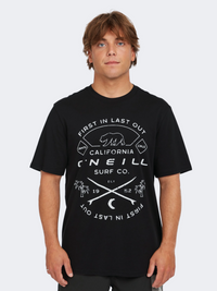 Oneill Jack Muir Men Lifestyle T-Shirt Black