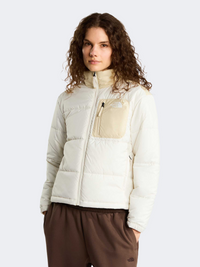 The North Face Nuketo Synthetic Insulation Women Lifestyle Jacket White Dune/Desert