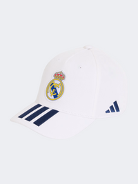 Adidas Real Madrid Kids Football Cap White/Navy
