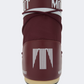Moonboot Icon Nylon Unisex After Ski Boot Burgundy