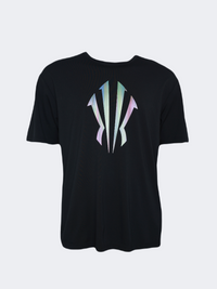 Anta Kai Unisex Basketball T-Shirt Black/Multicolor