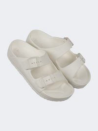 Oil And Gaz Chic Beach Kids Stripe Slide White
