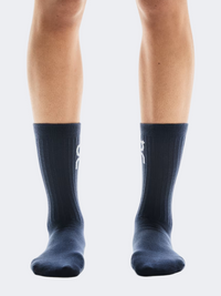 On Logo High 3P Unisex Lifestyle Sock Navy