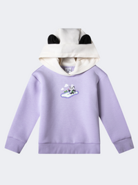 Erke Little-Girls Lifestyle Hoody Light Purple/White