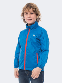 Mac In A Sac Origin Kids Performance Jacket Electric Blue