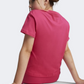 Puma Essential Plus Logo Knotted Girls Lifestyle T-Shirt Garnet Rose