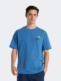 New Balance Athletics Golf Cartoon Men Lifestyle T-Shirt Sea Stone