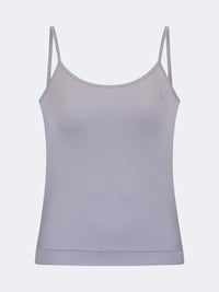 Oil And Gaz Breathable Women Lifestyle Longline Bra Grey