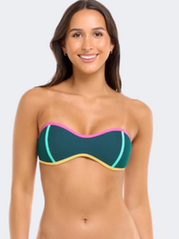 Body Glove Vibration Tainted Love Women Beach Bra Kingfisher