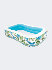 Intex Tropical Swim Center Family Beach Swimming Pool Multicolor