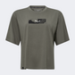 Salewa Eagle Hybrid Loose Women Hiking T-Shirt Faded Green