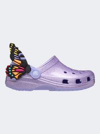 Crocs Classic IAM Butterfly Infant Lifestyle Clog Mystic Purple