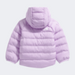 The North Face Reversible Perrito Hooded Girls Hiking Jacket Lite Lilac