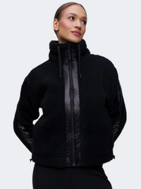 Fire and Ice Ninetta Mid Layer Women Skiing Jacket Black