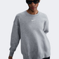 Nike Phoenix Fleece Women Lifestyle Sweatshirt Grey/Sail