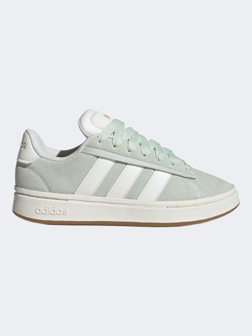 Adidas Grand Court Alpha Women Sportswear Shoes Green/Off White