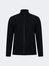 Top Ten Warm Men Skiing Full Zip Fleece Black