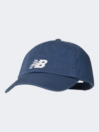 New Balance 6 Panel Chain Stitch Logo Men Lifestyle Cap Nb Navy