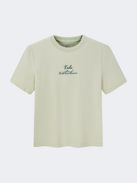 Erke Women Lifestyle T-Shirt Pea Green