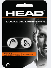 Head Djokovic 2 Pcs Pack Tennis Dampener White