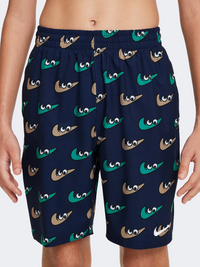 Nike Breaker Boys Beach Swim Short Navy