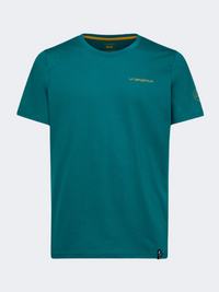 La Sportiva Back Logo Men Climbing T-Shirt Everglade