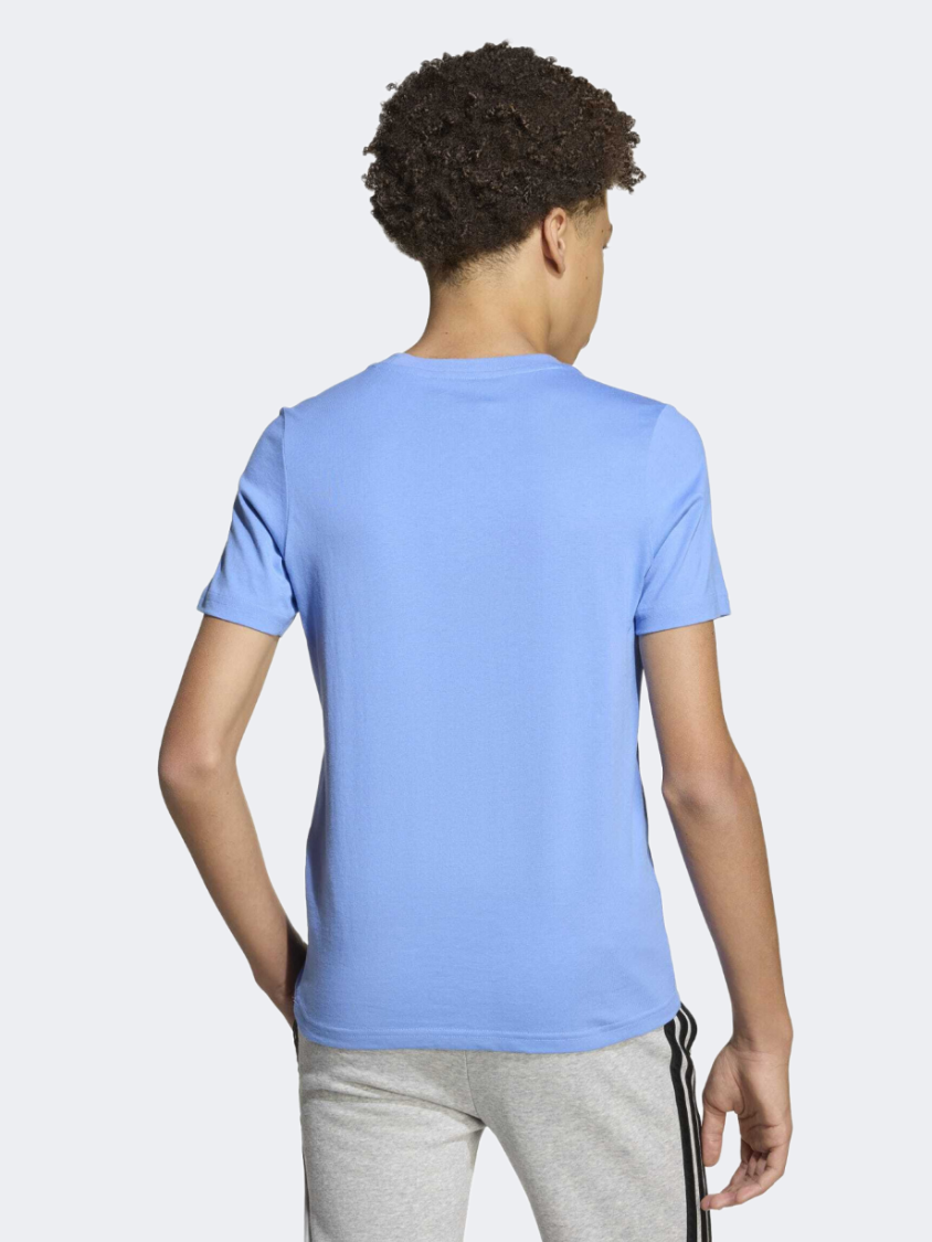 Adidas Winter Sports Graphic Kids-Boys Sportswear T-Shirt Blue Fusion