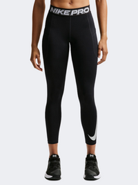 Nike Pro Women Training 7/8 Tight Black/White